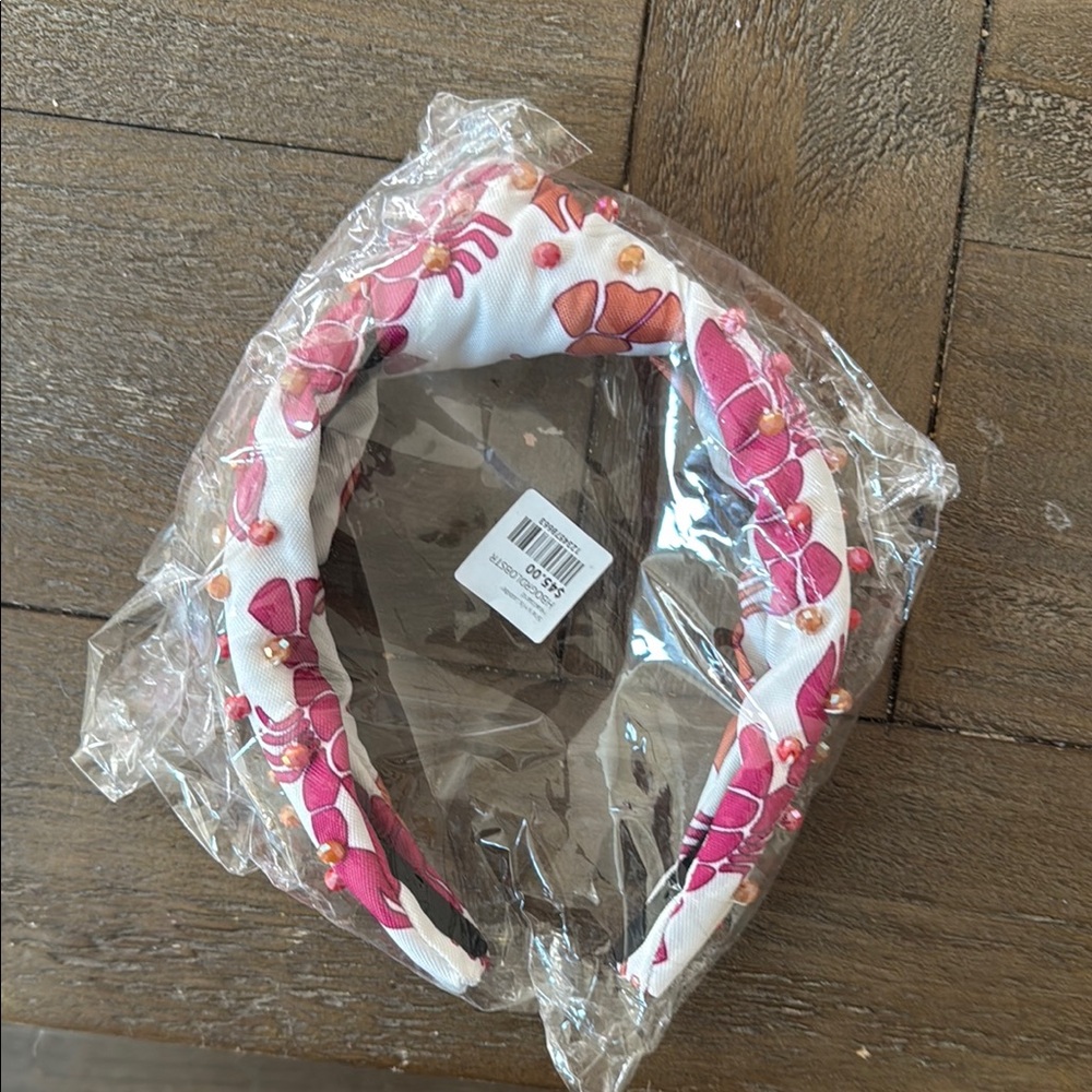 🦞 Pink, red and White Headband Brianna Cannon